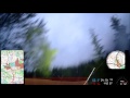 headcam gps orienteering video jukola 2016 4th leg