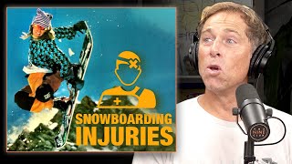 Dave England Lost His Testicle Snowboarding!