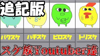 【追記版】スケ族ユーチューバー達!!#スケ族 #マエスケ #ランキング