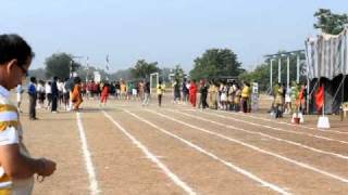 Sainik School, Bijapur-Athletics, Dec 2010-50 mtrs run -Girl Scholars Sumayya,Niveda,Priyanka.avi