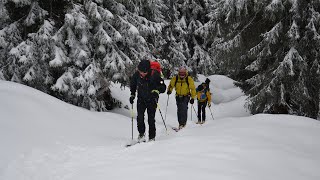 Přechod Krkonoš na skialpech I