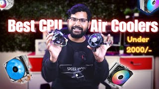 Budget Cpu  Air Cooler for Gaming PC | Best Cpu Air Cooler in Market under Rs 2500