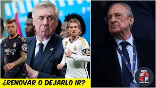 REAL MADRID Ancelotti debe decidir. Luka Modric y Toni Kroos siguen sin renovar