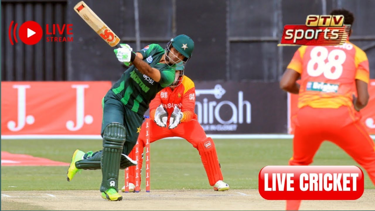 Pakistan VS Zimbabwe 1ST ODI | Zimbabwe Vs Pakistan | Live Cricket ...