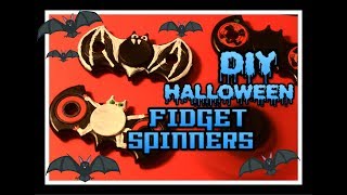 SPOOKY SPINNERS - DIY Halloween Fidget Spinner Customisation