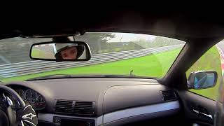 200kmh Spin at Schwedenkreuz // BMW E46 330Ci Clubsport SMG // Nordschleife