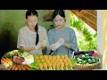 Making Super Delicious Sugarcane Rolls with Rice Paper, Harvesting Fresh Lemons | Nguyễn Lâm Anh