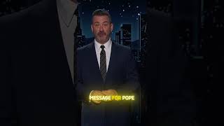 Jimmy Kimmel Roasts Lindsey Graham’s “Tough” Message to the Pope! 😂