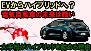 【海外の反応】手のひら返し！EVを見限りハイブリッドを勧める海外紙の真意とは？