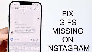 How To FIX GIF Option Missing On Instagram!