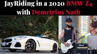 JayRiding in a 2020 BMW Z4 with Demetrius Nath of Mississauga Music