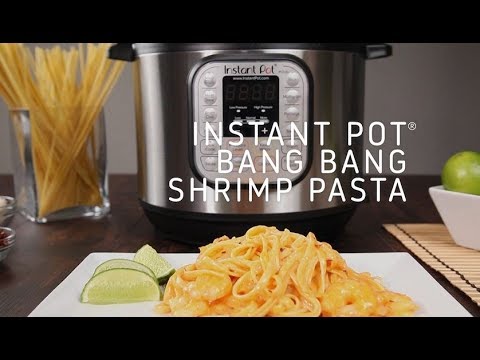 Instant Pot Bang Bang Shrimp Pasta Recipe