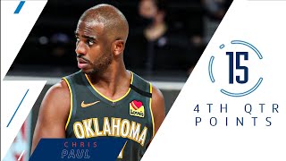 Chris Paul Scores 15 Points in the 4th Quarter to Lead OKC to a Game 7 | 2020 NBA Playoffs - 8.31.20