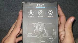 Memo DL02 Unboxing [Phone radiator/Cooler] Part.01 Universal [Silent]