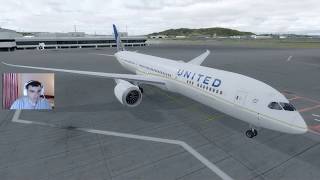 P3D v4.2 - QualityWings United 787-9 - KSFO to KSEA (Vatsim)