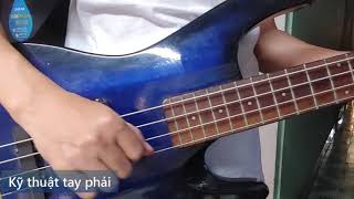 [05] Tự học guitar Bass - VAI TRÒ CỦA BASS, TƯ THẾ CHƠI BASS, KỸ THUẬT 2 TAY