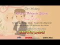 Karawitan BUDOYO LARAS Live Wedding RAHMAT & SINDI || Janget Morang Kare