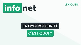 La cybersécurité, c'est quoi ? (définition, aide, lexique, tuto, explication)