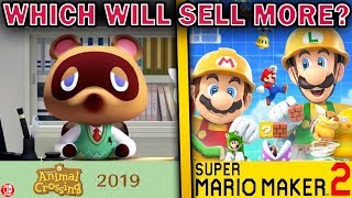 What Will Be The BEST SELLING 2019 Switch Game?!? (Mario Maker 2, Animal Crossing, ETC.)