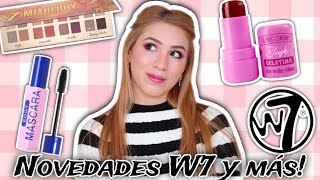 💥NOVEDADES W7!! Probando maquillaje low cost! #novedades