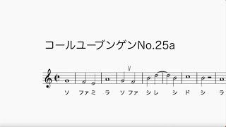 ChorubungenコールユーブンゲンNo.25aドレミボカロ