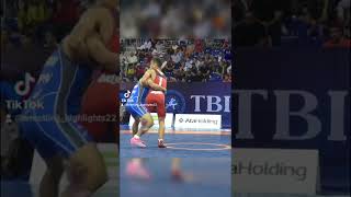 A. Okenov Kazakhstan wrestling Highlights