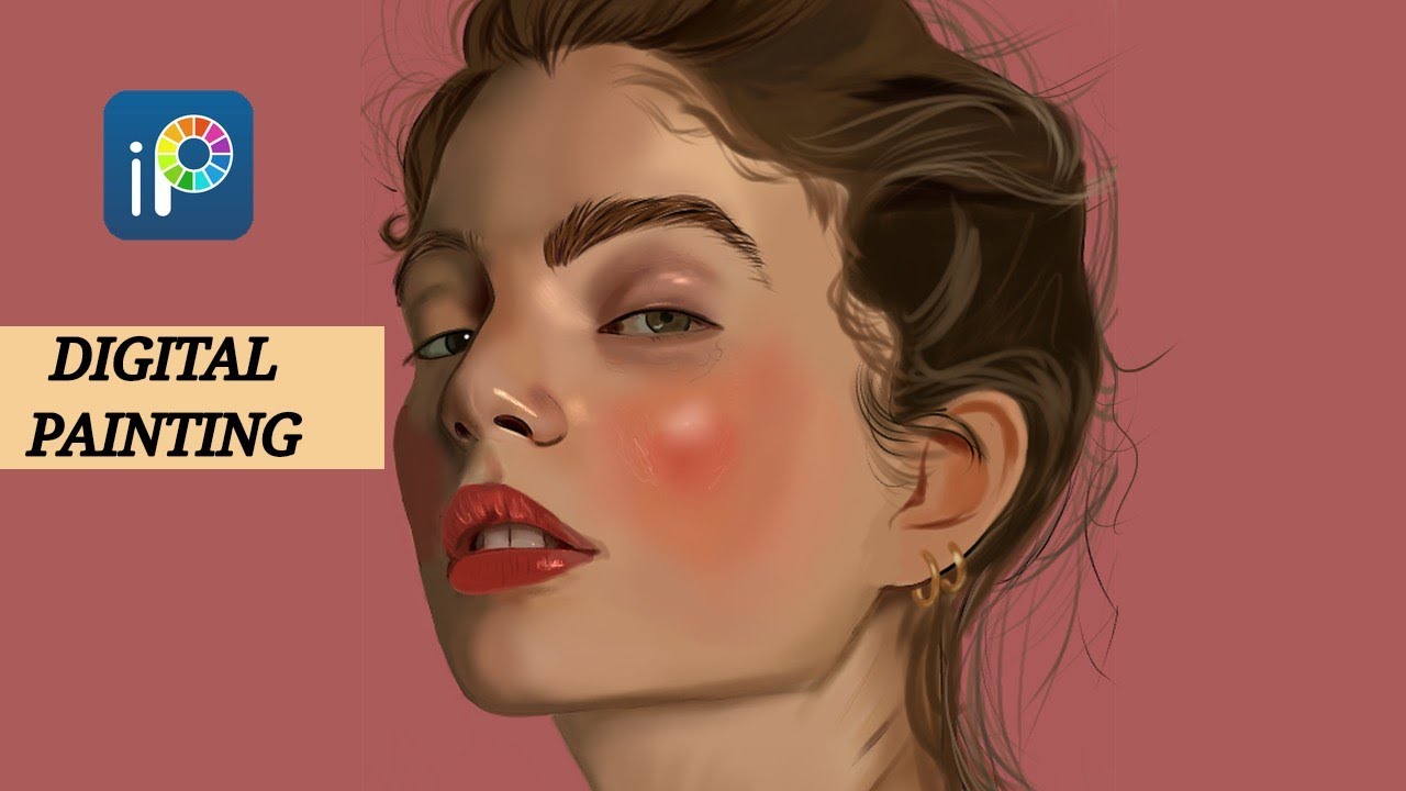 Ibispaintx Digital Painting Process Youtube