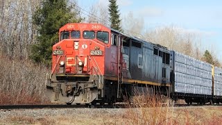 CN 461 CN 2431 StPaulin 18 Apr17 42cars