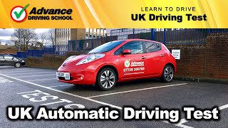 UK Automatic Driving Test Replica 2023 (full route without Sat-Nav)