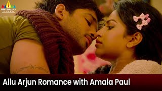 Amala Paul & Allu Arjun Romantic Scene | Iddarammayilatho | Telugu Movie Scenes @SriBalajiMovies