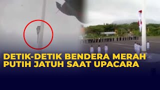 Detik-detik Bendera Merah Putih Jatuh di Konawe Utara Saat Upacara HUT Kemerdekaan ke-76 RI