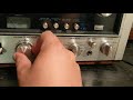 vintage 1970s sansui 9090 stereo receiver demo