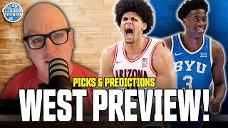 March Madness West Region Bracket Preview & Picks: Arizona, Purdue, BYU | 2026 NCAA Tournament