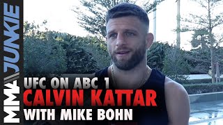 Calvin Kattar aims to be first to knock out Max Holloway | UFC on ABC 1 | MMA Junkie