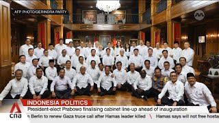 Security ramped up in Jakarta ahead of Prabowo's inauguration on Oct 20