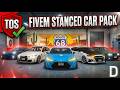 FiveM Lore Friendly Stanced Car Pack | 5 Vehicles | Templates