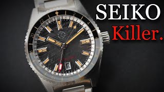 SEIKO KILLER - The New ZELOS Blacktip GMT - Darkened Meteorite Dial - 200m Affordable GMT