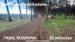 RUTA VIRTUAL de TRAIL RUNNING  25 minutos.