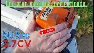 De chatarra a desbrozadora profesional en 24 minutos. STIHL FS500, FS550, FS420
