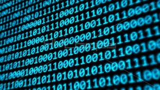 Binary Code Program Digits on Digital Computer Monitor Screen - IncrediVFX - AVloops