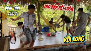 Chỉ vì hoài phong lớn tiếng mà chú 2 đập hết đồ trong chòi vì quá tức | HoàiPhong TV