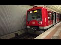 s bahn linie s1 am flughafen hamburg airport hvv