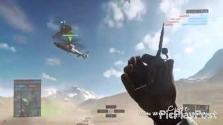 Battlefield 4 C4 Helicopter Trolling