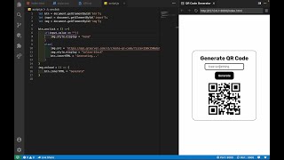 QR Code Generator | Html, Css, Javascript | ASMR CODING