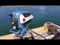 1957 Evinrude Fastwin Electric 18hp Outboard Motor Lake Test