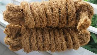 COCONUT COIR ROPE 5-6mm, 8-10mm, 16-18mm, 30mm COIR DURABLE WITH HIGH QUALITY (PITA +84 797987481)