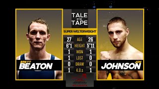 BRETT BEATON VS JON JOHNSON  FULL FIGHT