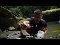 solo exploring in taiwan｜shrimp cage test｜瀑布單人探險｜嘗試用蝦籠抓過山蝦