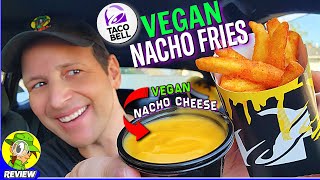 Taco Bell® VEGAN NACHO FRIES Review 🌮🔔🌿🧀🍟 Do They Taste The Same?! 🤔 Peep THIS Out! 🕵️‍♂️