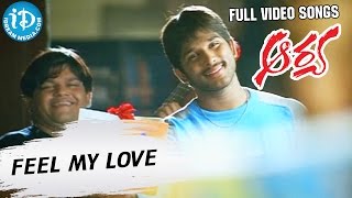 Arya - Feel My Love video song - Allu Arjun || Anu Mehta || Siva Balaji